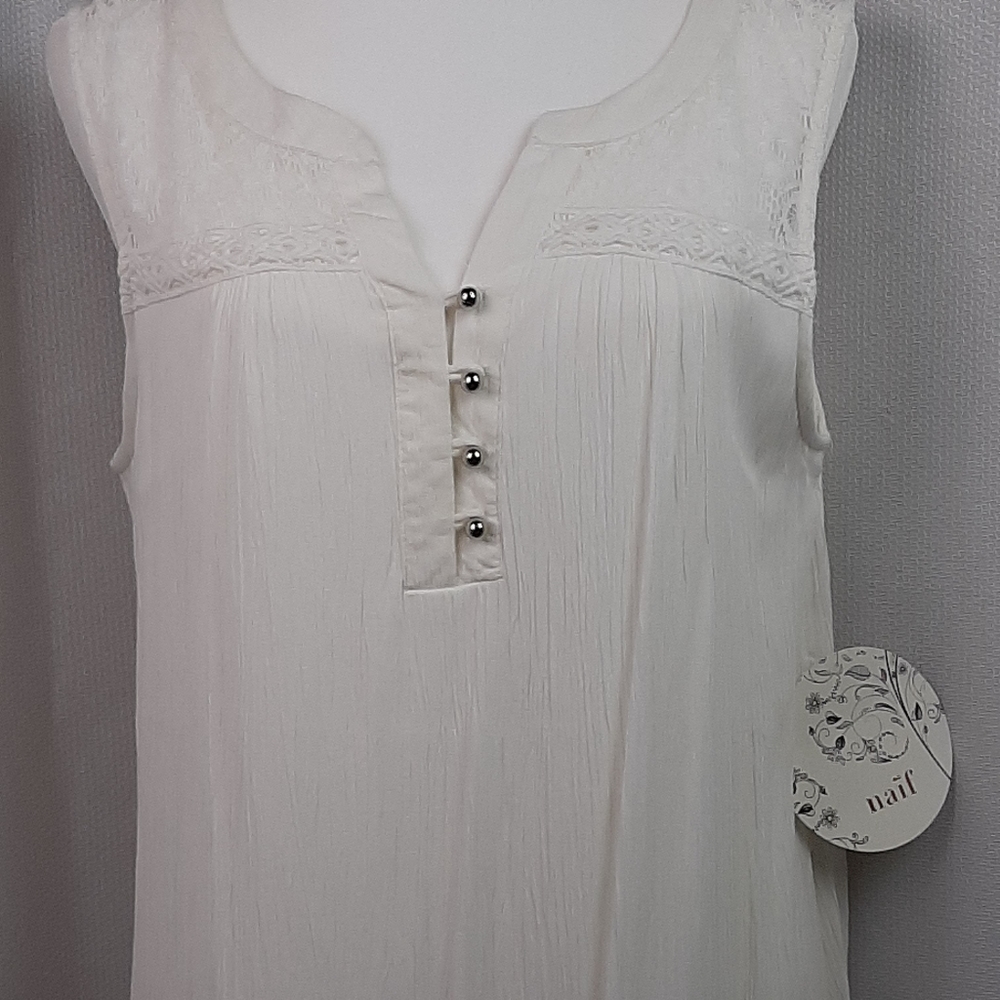 NWT Ivory lined dress by Naif